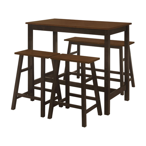 Coaster Furniture Connie 4 pc Counter Height Dinette 192090 IMAGE 1