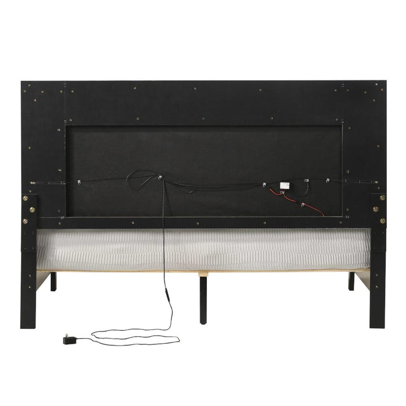 Acme Furniture Casilda King Upholstered Panel Bed BD00806EK IMAGE 5