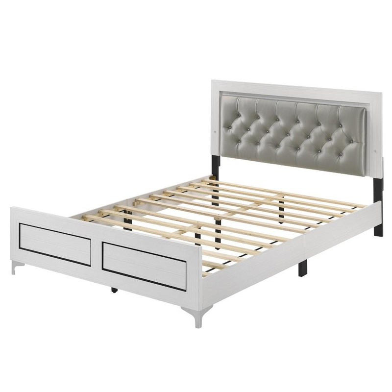 Acme Furniture Casilda King Upholstered Panel Bed BD00806EK IMAGE 6