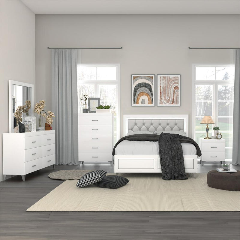 Acme Furniture Casilda BD00806EK EK Bed with LED IMAGE 7