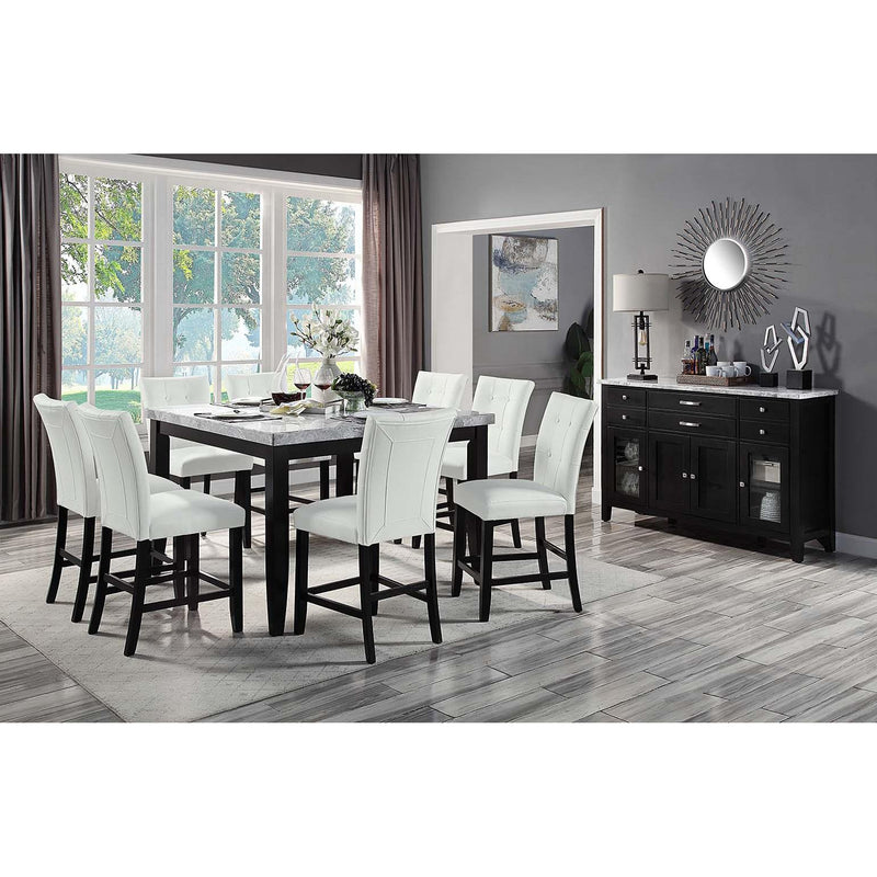Acme Furniture Hussein DN01444 Counter Height Table with Marble Top IMAGE 16