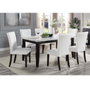 Acme Furniture Hussein DN01446 Dining Table with Marble Top IMAGE 10