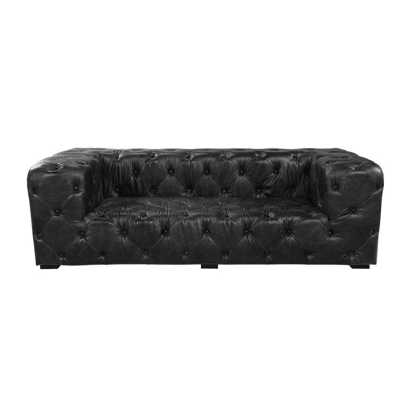Acme Furniture Brancaster Stationary Leather Loveseat LV02285 IMAGE 3