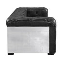 Acme Furniture Brancaster Stationary Leather Loveseat LV02285 IMAGE 4