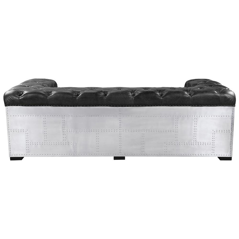 Acme Furniture Brancaster Stationary Leather Loveseat LV02285 IMAGE 5
