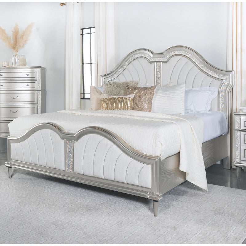 Coaster Furniture King Upholstered Platform Bed 223391KE IMAGE 9