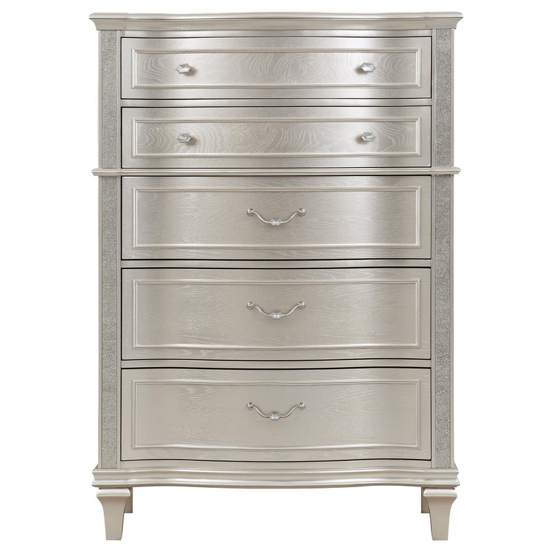 Coaster Furniture Evangeline 6-Drawer Chest 223395 IMAGE 2