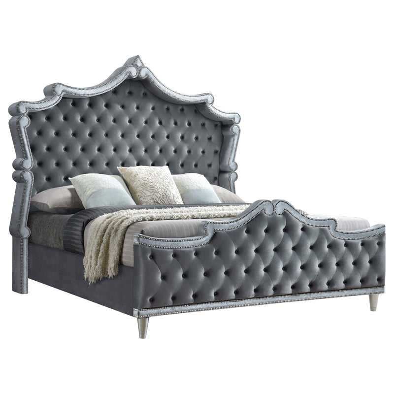 Coaster Furniture Queen Upholstered Panel Bed 223581Q IMAGE 3