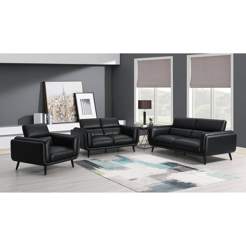 Coaster Furniture Shania Stationary Leatherette Chair 509923 IMAGE 2