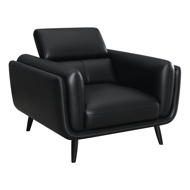 Coaster Furniture Shania Stationary Leatherette Chair 509923 IMAGE 3