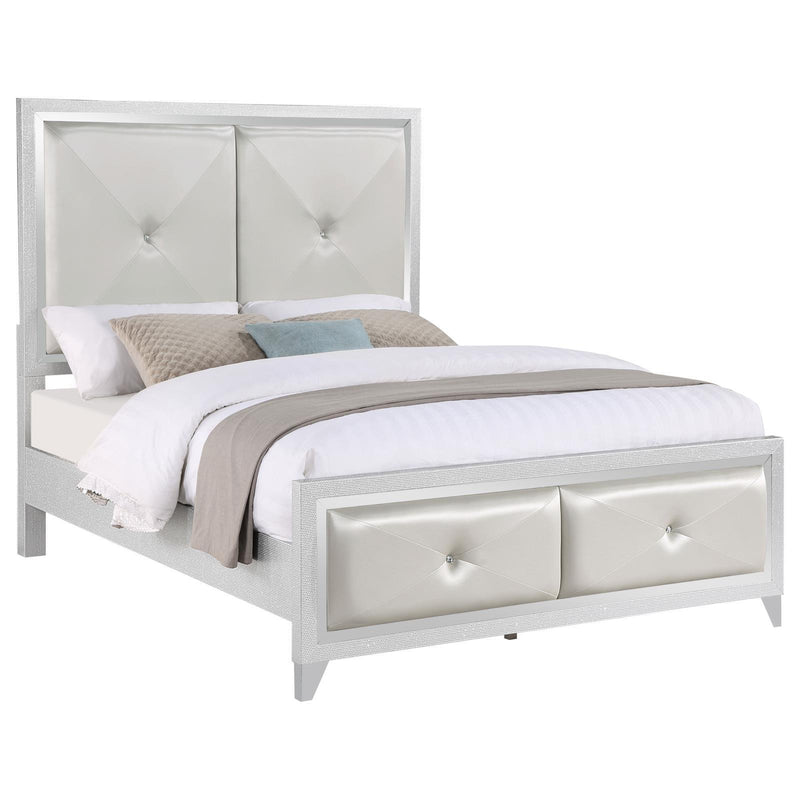 Coaster Furniture King Upholstered Panel Bed 224491KE IMAGE 3