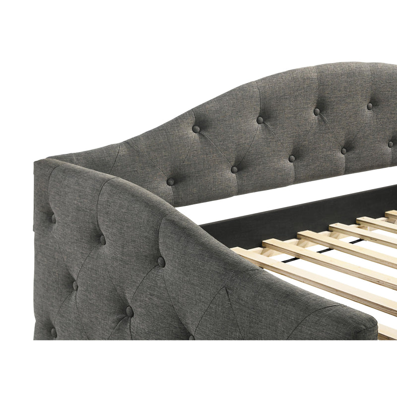  Coaster Furniture Sadie 300638 Upholstered Twin Daybed with Trundle - Grey IMAGE 7