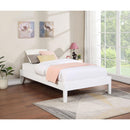  Coaster Furniture Hounslow 306128F Full Universal Platform Bed - White IMAGE 2
