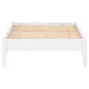  Coaster Furniture Hounslow 306128F Full Universal Platform Bed - White IMAGE 5