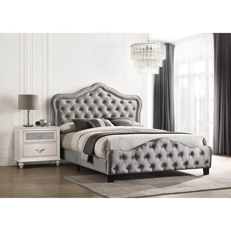 Coaster Furniture Bella Queen Upholstered Panel Bed 315871Q IMAGE 2