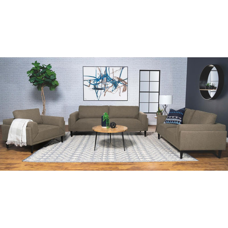 Coaster Furniture Rilynn Stationary Fabric Loveseat 509522 IMAGE 2