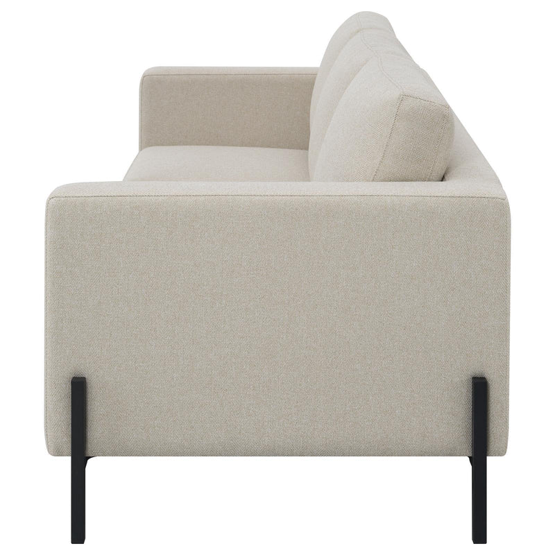 Coaster Furniture Tilly 509901 Upholstered Track Arm Sofa - Oatmeal IMAGE 5