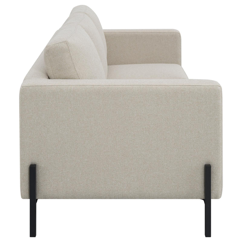  Coaster Furniture Tilly 509901 Upholstered Track Arm Sofa - Oatmeal IMAGE 8
