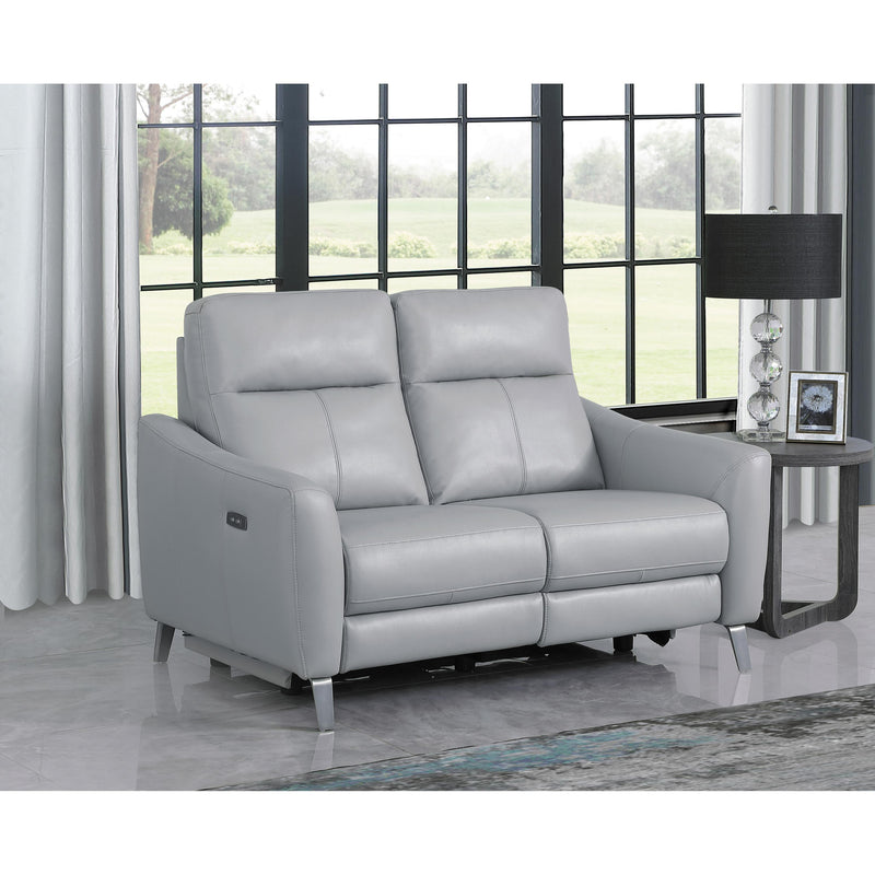 Coaster Furniture Derek Power Reclining Leatherette Loveseat 602502P IMAGE 4