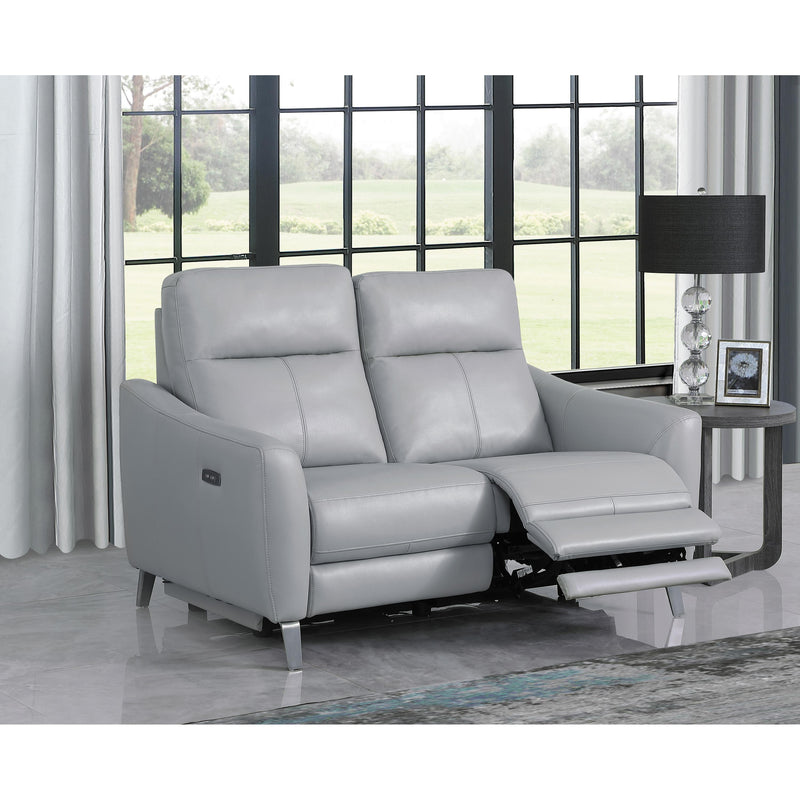 Coaster Furniture Derek Power Reclining Leatherette Loveseat 602502P IMAGE 5