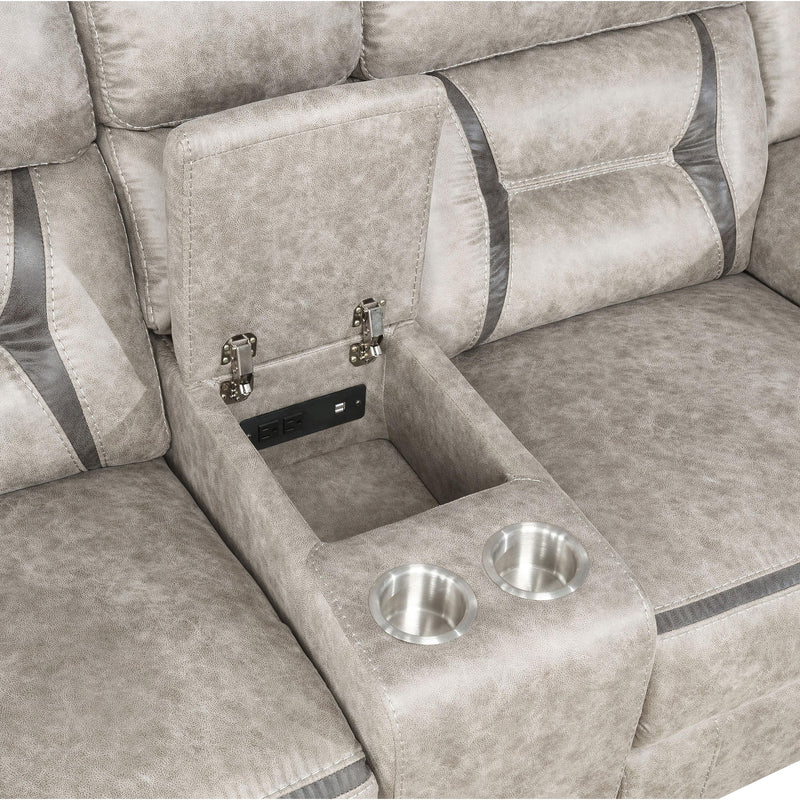 Coaster Furniture Greer Reclining Leatherette Loveseat 651352 IMAGE 8
