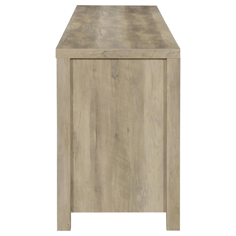 Coaster Furniture Madra 736263 Rectangular TV Console With 2 Sliding Doors - Antique Pine IMAGE 7