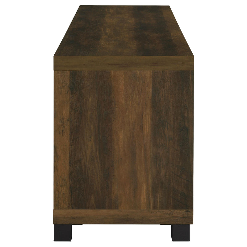 Coaster Furniture Sachin 736293 4-door Engineered Wood 79" TV Stand - Dark Pine IMAGE 8