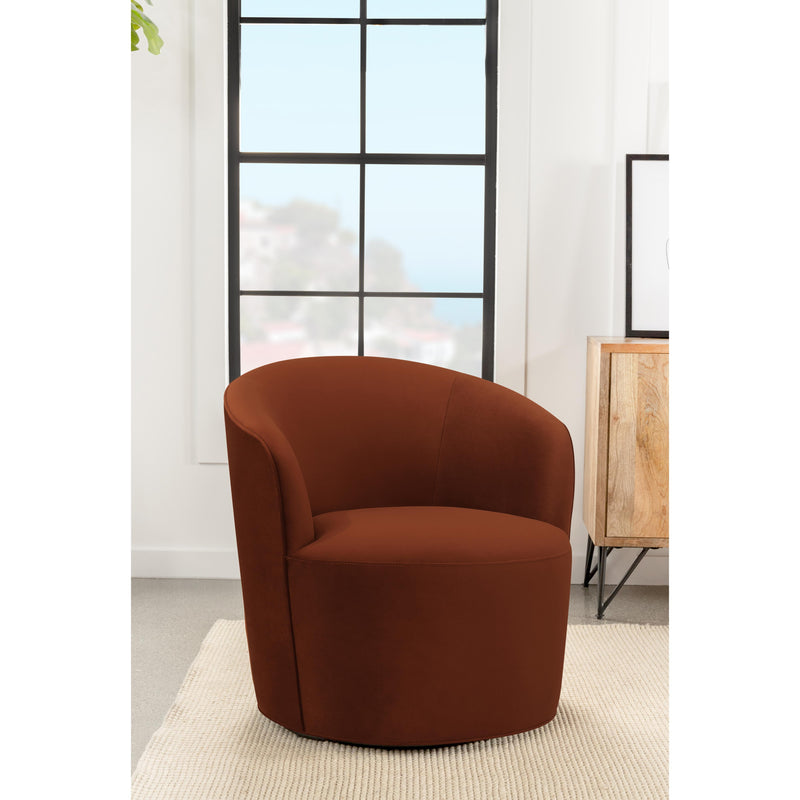 Coaster Furniture Joyce Swivel Fabric Accent Chair 905631 IMAGE 2