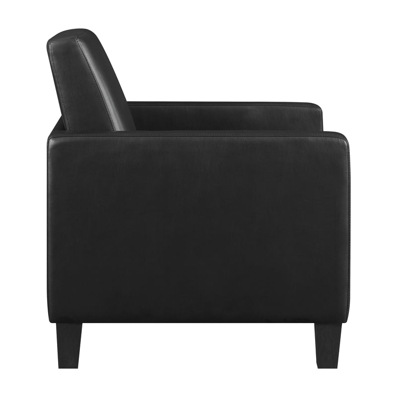 Coaster Furniture Julio Stationary Leatherette Accent Chair 909478 IMAGE 4