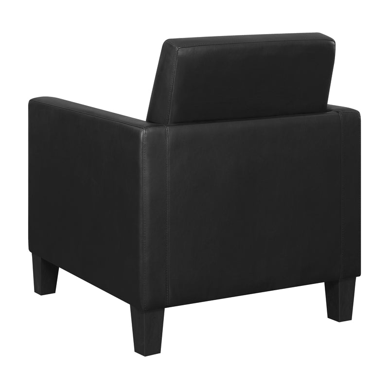 Coaster Furniture Julio Stationary Leatherette Accent Chair 909478 IMAGE 5