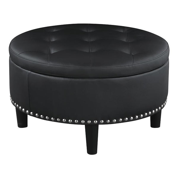 Coaster Furniture Jace Leatherette Storage Ottoman 914144 IMAGE 1