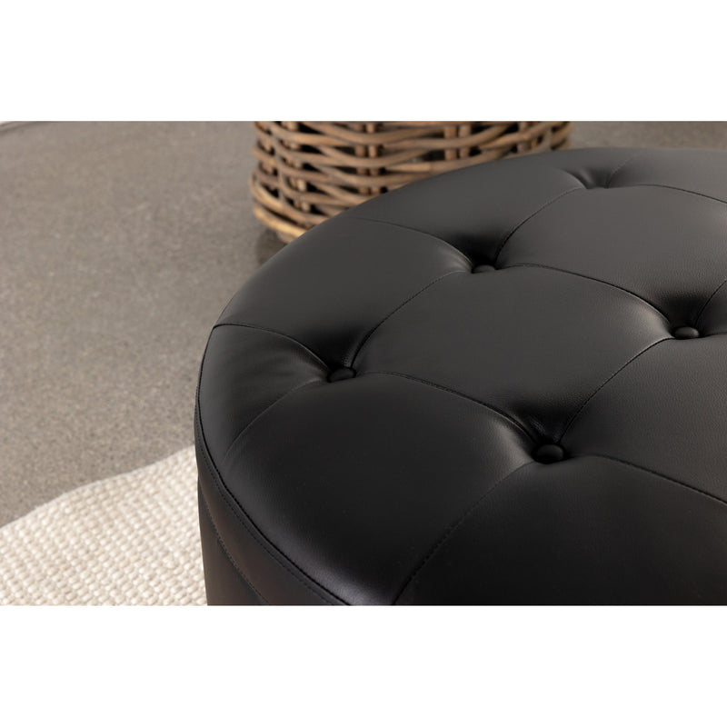Coaster Furniture Jace Leatherette Storage Ottoman 914144 IMAGE 3