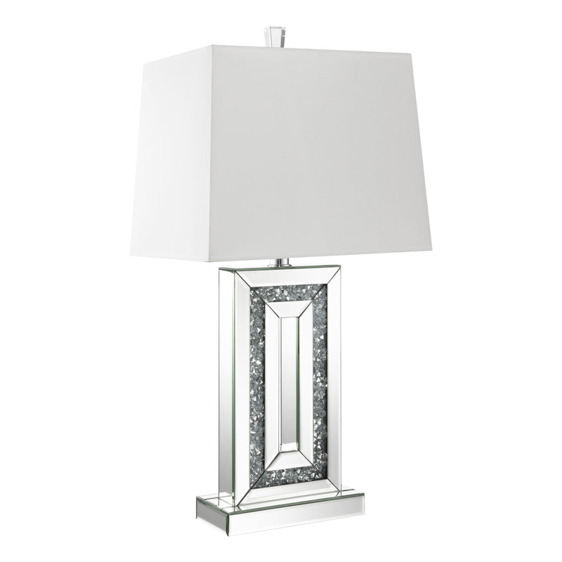  Coaster Furniture Ayelet 923288 30-inch Tapered Shade Mirrored Table Lamp - Silver IMAGE 3