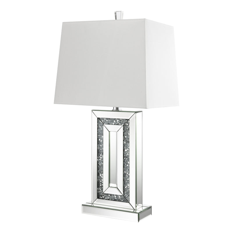 Coaster Furniture Ayelet 923288 30-inch Tapered Shade Mirrored Table Lamp - Silver IMAGE 4