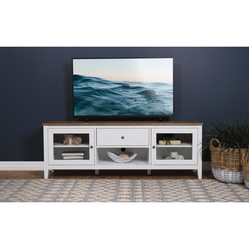 Coaster Furniture Angela TV Stand with Cable Management 708253 IMAGE 2