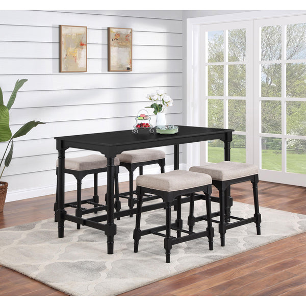 Coaster Furniture Martina 5 pc Counter Height Dinette 120577 IMAGE 1