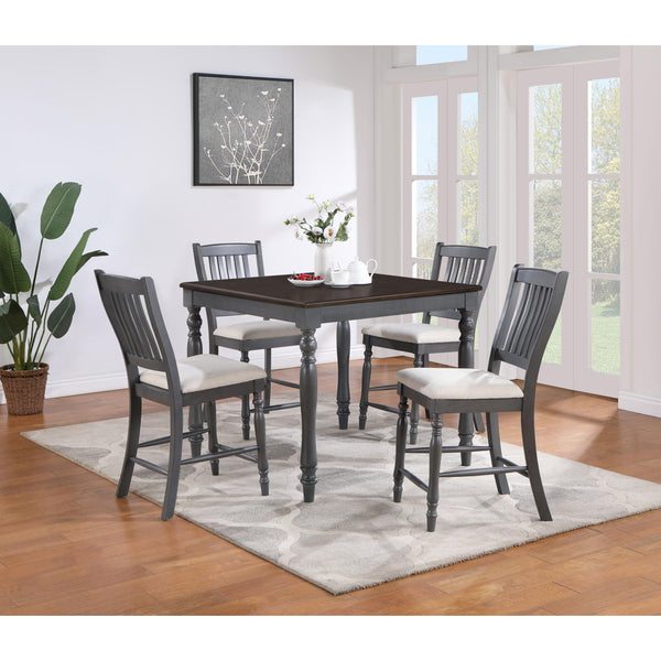 Coaster Furniture Wiley 5 pc Counter Height Dinette 120576 IMAGE 1