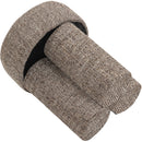 Meridian Larson Brown Polyester Fabric Ottoman/Stool IMAGE 5