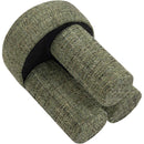 Meridian Larson Green Polyester Fabric Ottoman/Stool IMAGE 5