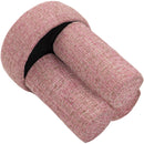 Meridian Larson Pink Polyester Fabric Ottoman/Stool IMAGE 5