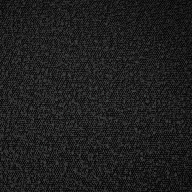 Meridian Principessa Black Boucle Fabric Loveseat IMAGE 16