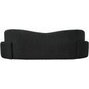 Meridian Principessa Black Boucle Fabric Sofa IMAGE 3