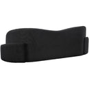 Meridian Principessa Black Boucle Fabric Sofa IMAGE 6