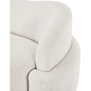 Meridian Principessa Cream Boucle Fabric Chair IMAGE 10