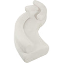 Meridian Bale Cream Chenille Fabric Modular Sofa IMAGE 4