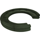 Meridian Bale Green Chenille Fabric Modular Sofa IMAGE 6