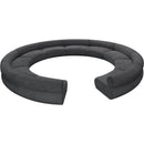 Meridian Bale Grey Chenille Fabric Modular Sofa IMAGE 6