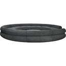 Meridian Bale Grey Chenille Fabric Modular Sofa IMAGE 7