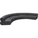 Meridian Bale Grey Chenille Fabric Modular Sofa IMAGE 6