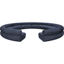 Meridian Bale Navy Chenille Fabric Modular Sofa IMAGE 4